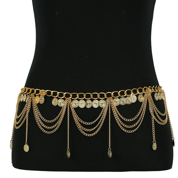 Boho Tassel Waist Body Chain Jewelry GATTARA