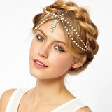 Trendy Wedding Tassel Headband Jewelry GATTARA