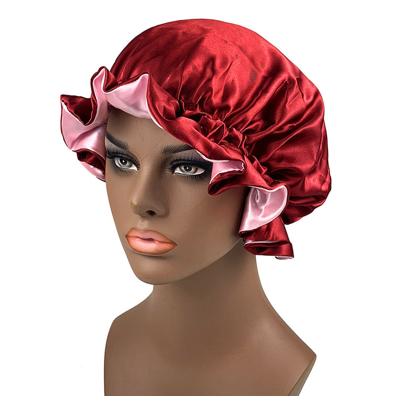 Fashionable Double Layer Bonnet Hair Care GATTARA