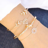 Dainty Stackable Multilayer Bracelet for Teen Girls GATTARA