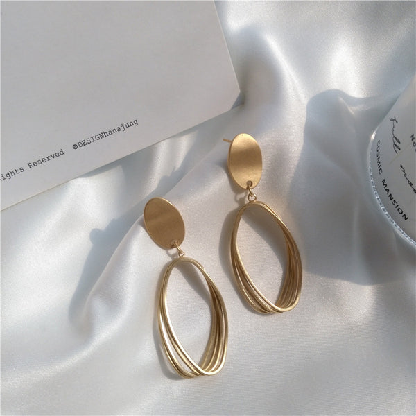 Small Drop Short Simple Earrings for Women | GATTARA