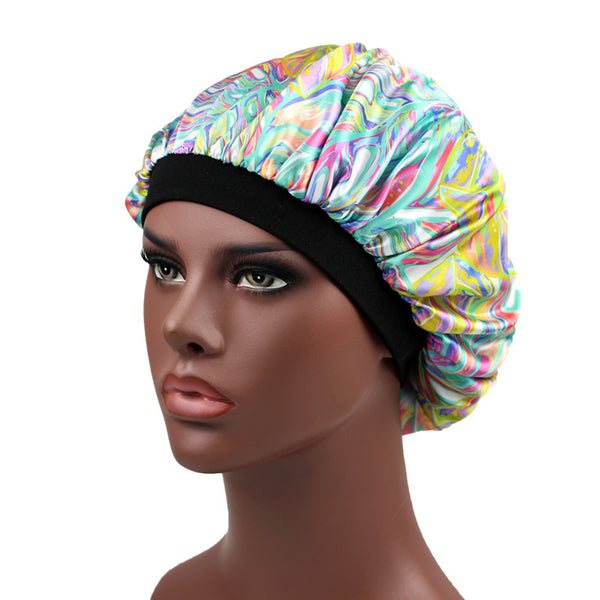 Long Silk Bonnet Sleep with High Elastic GATTARA