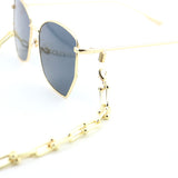 Gold Horseshoe Shap Sunglasses Holder Necklace GATTARA