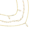 Pearl Choker Necklace | Multilayer Pearls Necklace | GATTARA