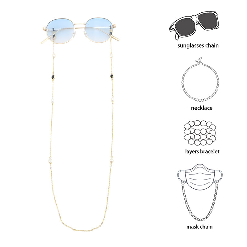 Sunglass Chain with Pearls | Safety Eyewear Retainers | GATTARA