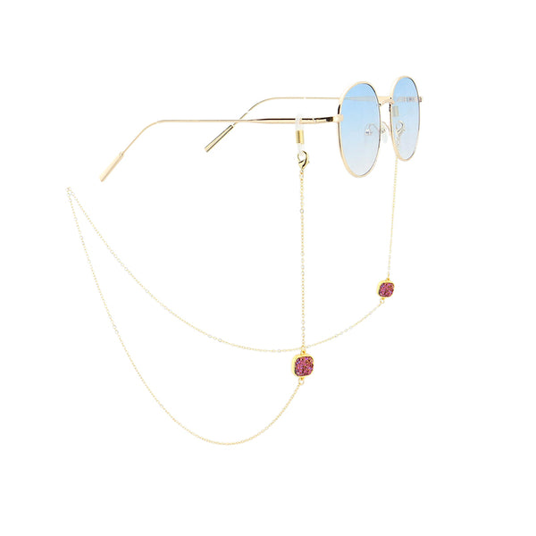 Couple Sunglass Holder String | Golden Chain Mask | GATTARA