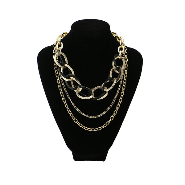 Hip Hop 18K Gold Choker Necklace GATTARA