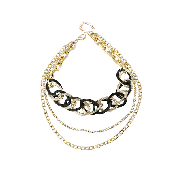 Hip Hop 18K Gold Choker Necklace GATTARA