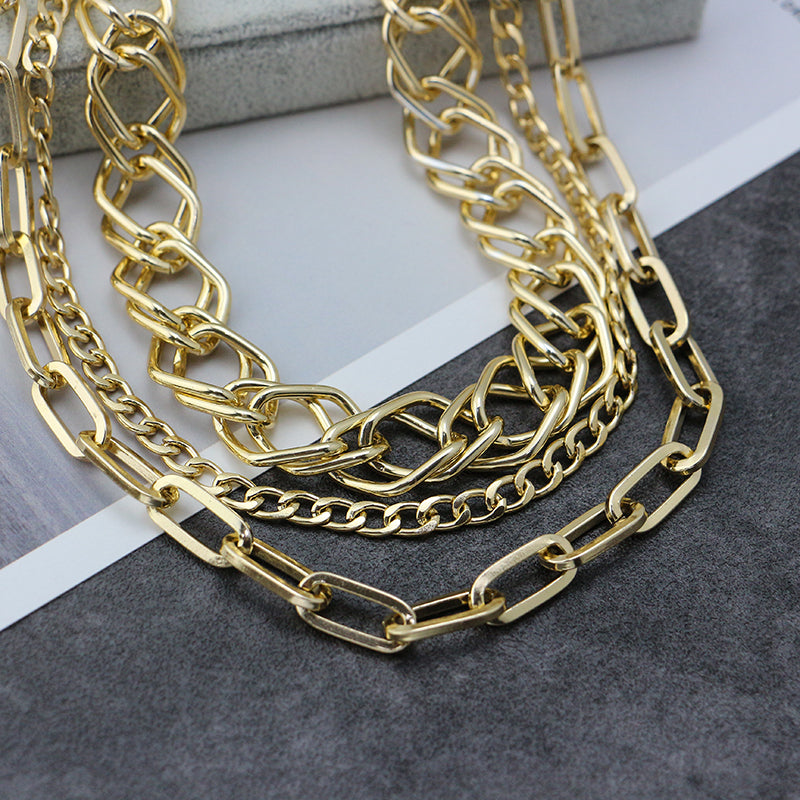 Minimalist Layered Chain Necklace GATTARA