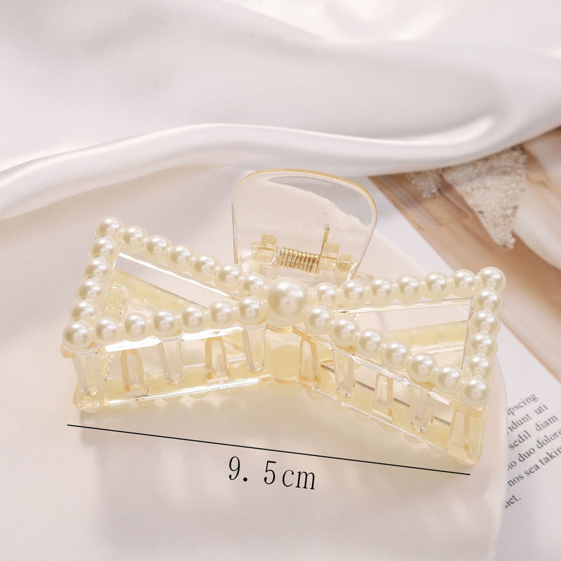 Trendy Simple Bulk Pearl Hair Clips for Women GATTARA