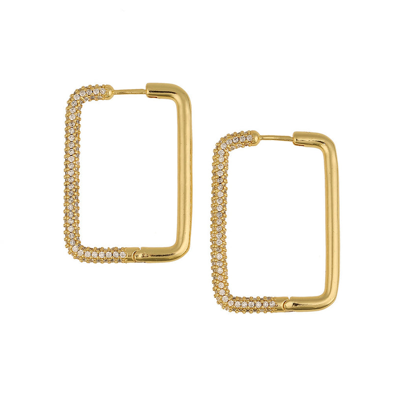 Newest Fashion Geometric Hoop Earrings GATTARA