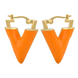 Cool Style Simple V-shaped Earrings GATTARA