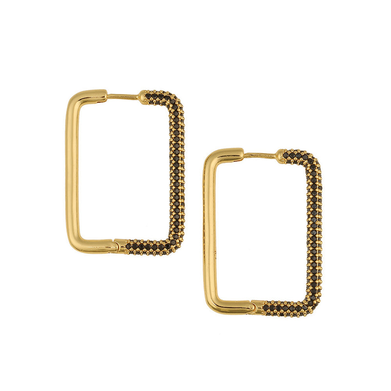 Newest Fashion Geometric Hoop Earrings GATTARA