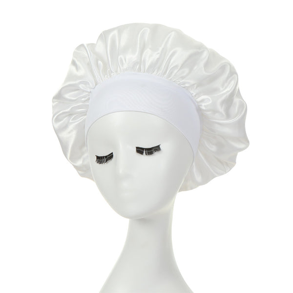 New Fashion Wide-brimmed Satin Night Cap GATTARA