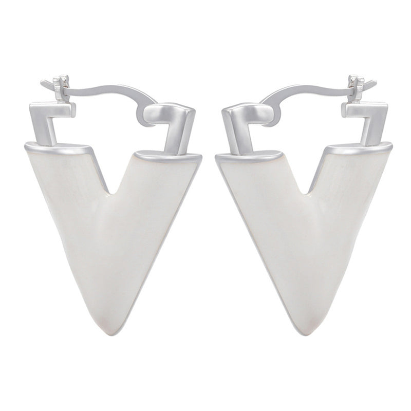 Cool Style Simple V-shaped Earrings GATTARA