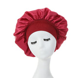 New Fashion Wide-brimmed Satin Night Cap GATTARA